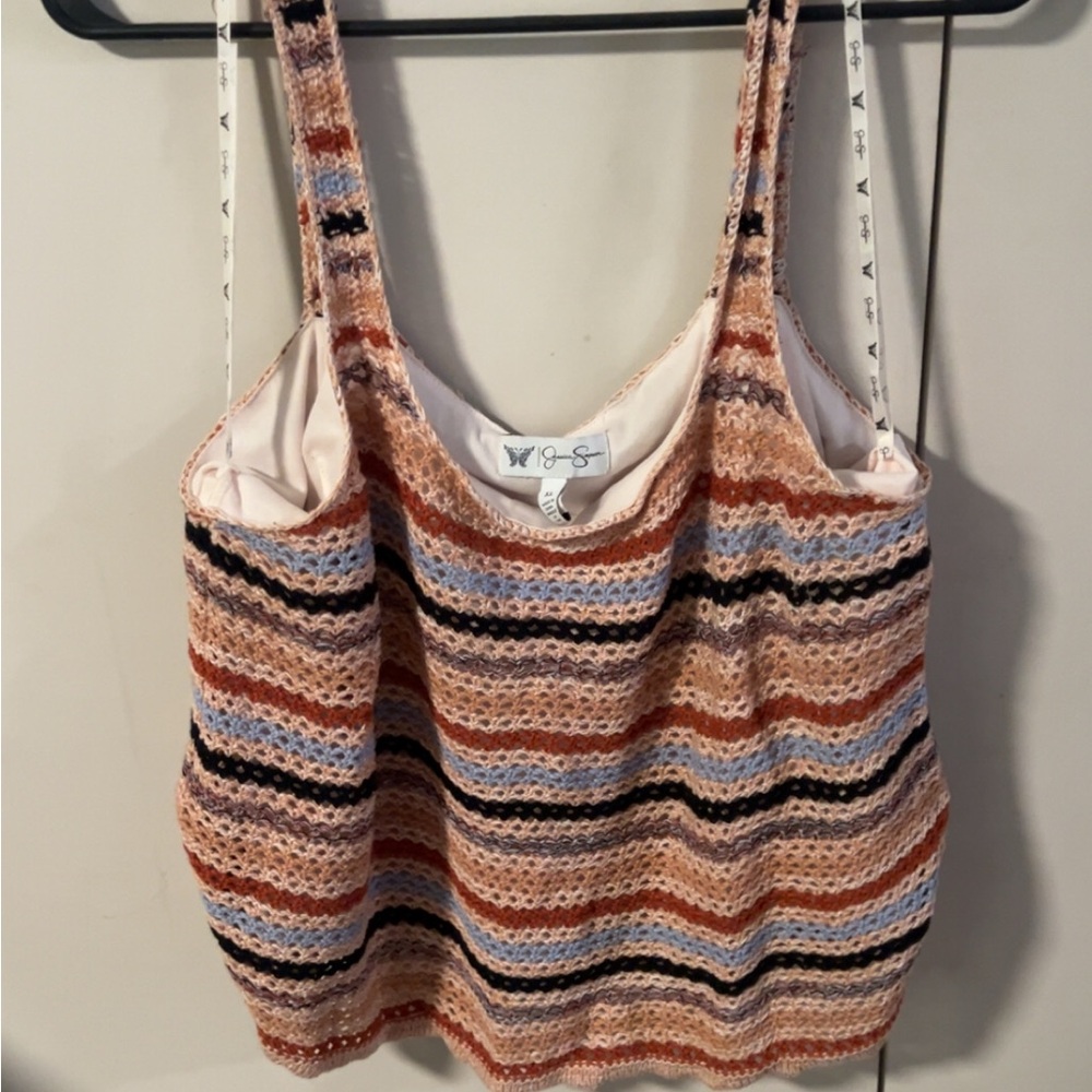 Jessica Simpson Multicolor Striped Camisole
